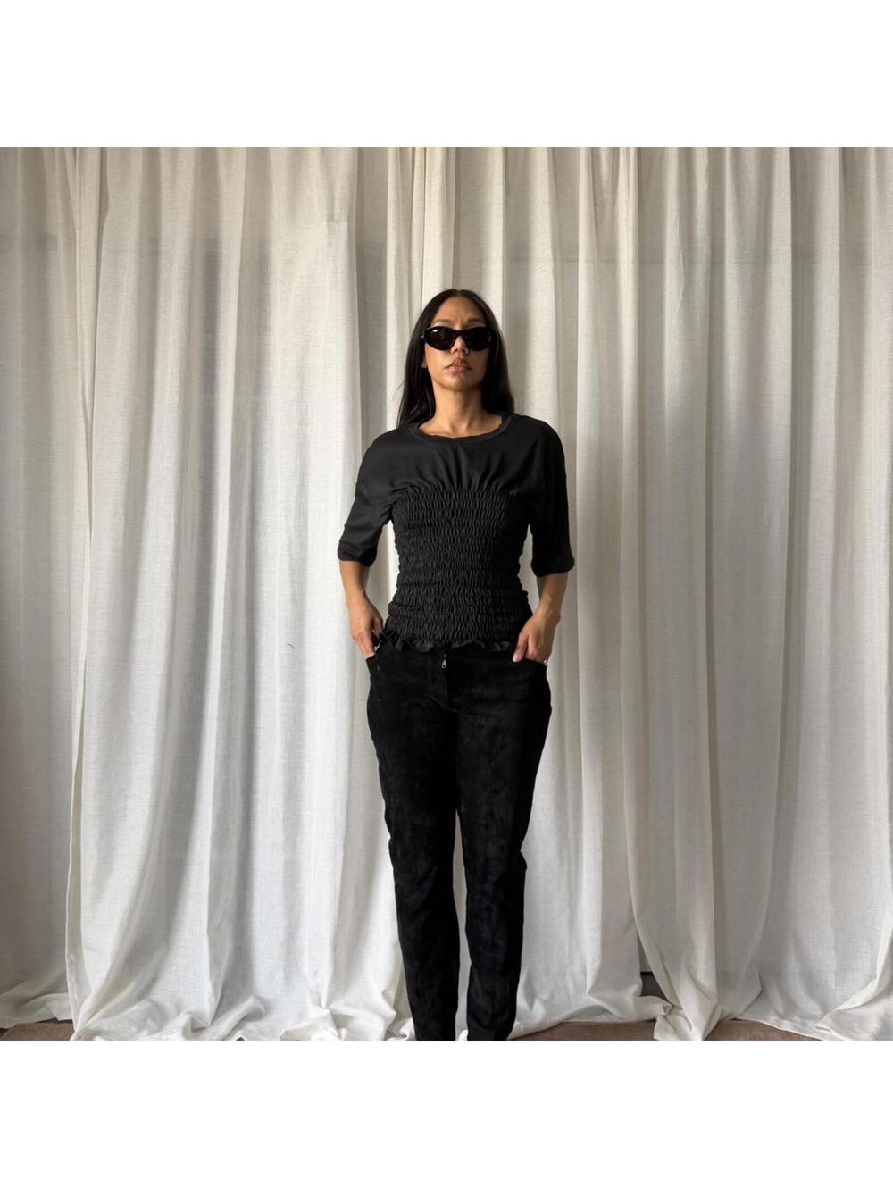 Women's Black Blous
